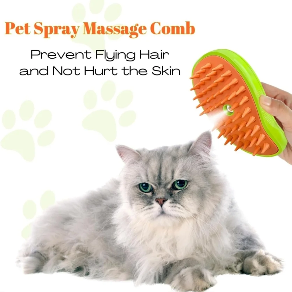 Steam Pet Brush 3 in 1